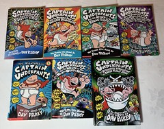 Captain Underpants Lot of 7 Mixed Set