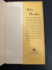 The Alphabet Of Creation Ben Shahn Pantheon Gray Hardcover Illustrated 1954 USA
