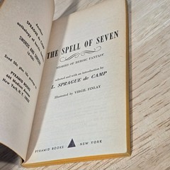 Vtg Spell Of Seven Fantastic Swordsman L Sprague De Camp PB 1st Printing Conan