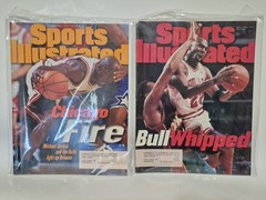 Lot Of 8 Vintage Sports Illustrated Magazine Michael Jordan On Cover 1 Sport