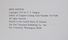 V. J. Gregory – KEEPERS AT THE GATE – paperback 1976 Port Townsend ILLUSTRATED
