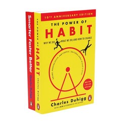 Smarter Faster Better & The Power of Habit By Charles Duhigg 2 Books – Paperback