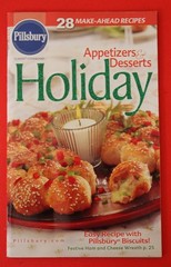 Pillsbury Cookbook Booklets AND a Hard to Find Slip Cover – Holiday Cooking
