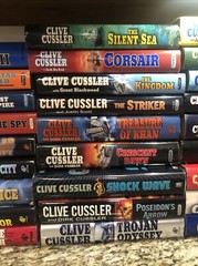 Clive Cussler Hardcover Books Lot of 27 See Photos for Titles Excellent Conditio