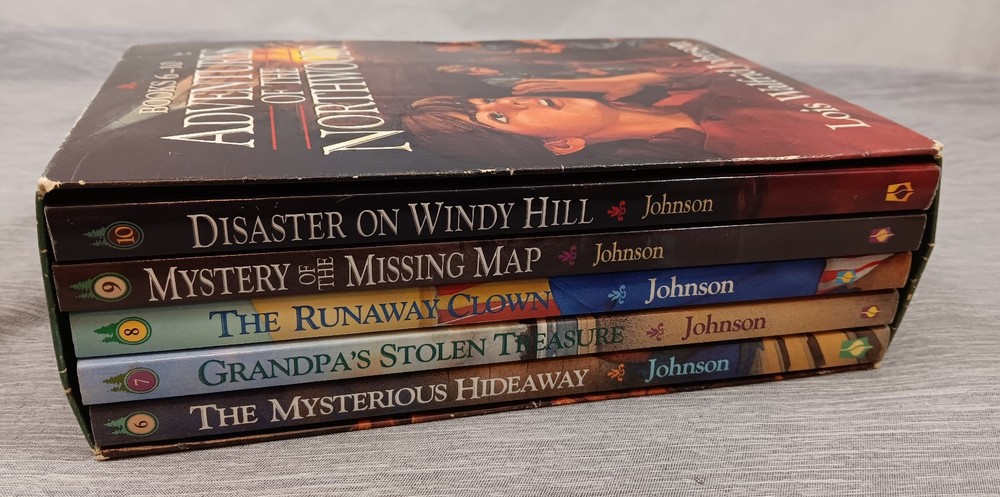 Adventures of the Nothwoods Boxed Set #2 6 7 8 9 10 Lois Walfrid Johnson PB Lot