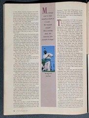 1987 Sport Magazine Lawrence TAYLOR Nebraska CORNHUSKERS Mike TYSON No Label