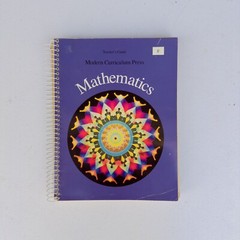 Modern Curriculum Press Mathematics Teacher’s Edition – Level F – Clean