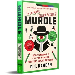 Murdle Puzzle Series 6 Books Set By G. T. Karber Murdle, Killer Marry Murdle