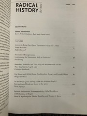 Queer Futures (Radical History Review (Duke University Press)). LGBTQ+