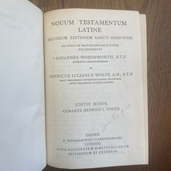 1911 Nouum Testamentum Latine New Testatment Oxford Ed Latin Language Pocket