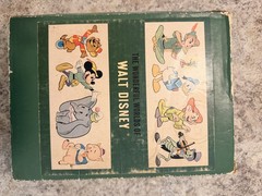 VTG The Wonderful Worlds of Walt Disney 4 Book Boxed Set Golden Press 1965 color