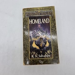 Vintage Dark Elf Trilogy Homeland Exile Sojourn Salvatore TSR PB Fantasy Lot 3