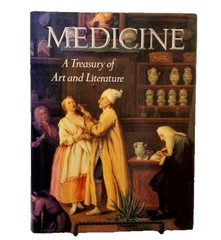 Art Literature Book Large Decor Illustrated Beaux Arts VTG Medicine Treasury MCM