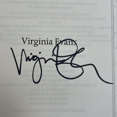 SIGNED Virginia Evans “The Correspondent” Hardcover 2025 Novel Book