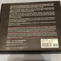 Dark Screams ) BRIAN JAMES FREEMAN SIGNED The Deep End 4 Cd Set Unabridged 2015