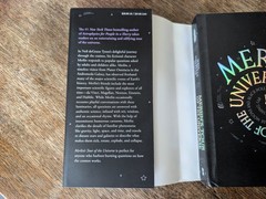 Neil deGrasse Tyson Signed „Merlin’s Tour of the Universe” 2024 Hardcover Book