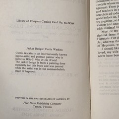 Handbook of Hypnotic Techniques Fross Carter Revised 1988 Book