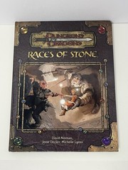 Races of Stone – Dungeons & Dragons D&D 3.5 – First Print