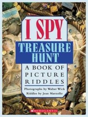 I Spy Treasure Hunt: A Book of Picture Riddles – Hardcover – VERY GOOD