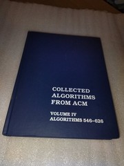 Collected Algorithms from ACM Volumes I-IV 1980-1983 Computer Science