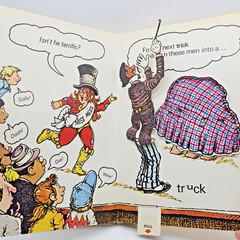 Vintage 1973 The Magic Word Book Pop-Up Electric Company Random House CTW