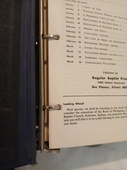 2 Instructor Binders by Regular Baptist Press Instructor Manual 1970s