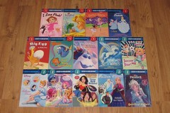 14 Step Into Reading LEVEL 1 & 2 Preschool-Grade 1 GIRLS Early Reader Book Lot