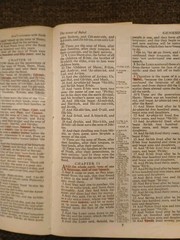 Holy Bible Prophecy Edition Crown Jewel Red Letter KJV Salem Kirban 1957 1971