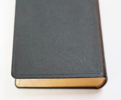 The System Bible Study Enlarged Edition Gilded Maps Black Morocco Leather Vtg