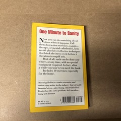 60 Ways to Relieve Stress in 60 Seconds – Paperback – Very Good