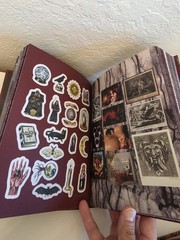 Chartwell Books Monsters, Mayhem & Myths Sticker Book Hardcover 500+ Stickers 8…