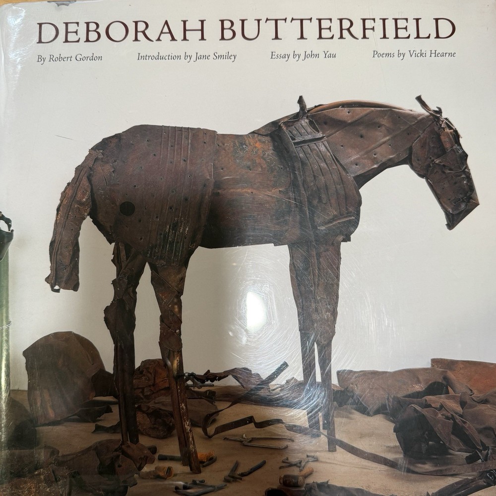 DEBORAH BUTTERFIELD – ROBERT GORDON Hardback With Dust Jacket Horse Sculptures ￼