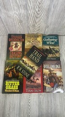 Western Action Adventure Lot of 7 Paperback Stone Coolidge Randisi Olsen Nesbitt