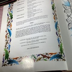 The New American Bible Catholic Parish Edition (11.5″ x 8.5″) 1994 Very Good