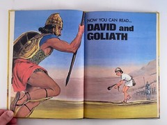 Now You Can Read Bible Stories David and Goliath Elaine Ife 1983 Hardcover
