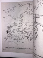 Disney Animal Friends Big Fun Coloring Book Tear Share 80 Pages