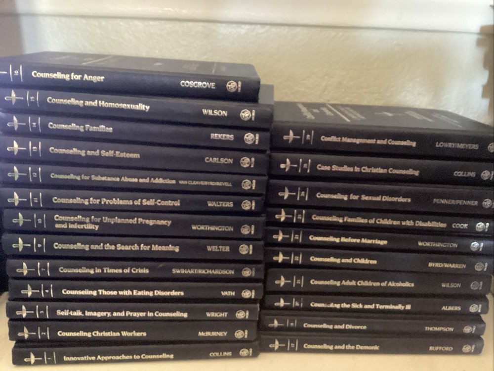 Lot 23 RESOURCES FOR CHRISTIAN COUNSELING Collins 1-4,7,9-18,20-23, 25,26,28,29