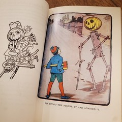 1961 Marvelous Land of Oz With 16 Color Plates! L. Frank Baum Vintage Paperback