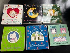 Sandra Boynton 18 Board Book Lot Mixed Authors Cars Nancy Tillman Eric Carle