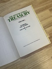 Vintage Sesame Street Treasury Volume 1 (1983) Hardcover Big Bird ABC CTW