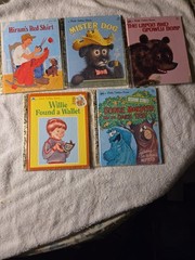Little Golden Books Lot of 4 Hardcover Vintage 1976-1980