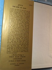 Jesus the Son of Man by Kahlil Gibran Used, 1953, Hardcover