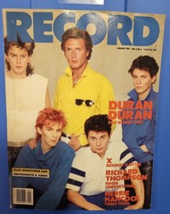 January 1984 Record Magazine * Duran Duran * Herbie Hancock * Richard Thompson