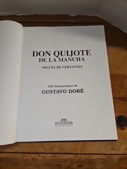 Don Quijote de La Mancha Ilustraciones de Gustavo Dore Spanish Libro Usado