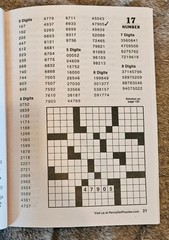 Lot of 4 Penny Press Dell Favorite Super Jumbo Fill-in Fill In Puzzle Books
