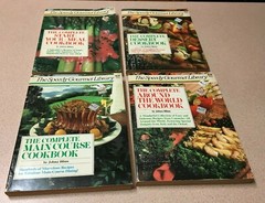 VINTAGE THE SPEEDY GOURMET LIBRARY COMPLETE COOKBOOK SET OF 4 JOHNA BLINN