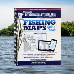 Detroit Lakes & Ottertail Area Fishing Maps Guidebook