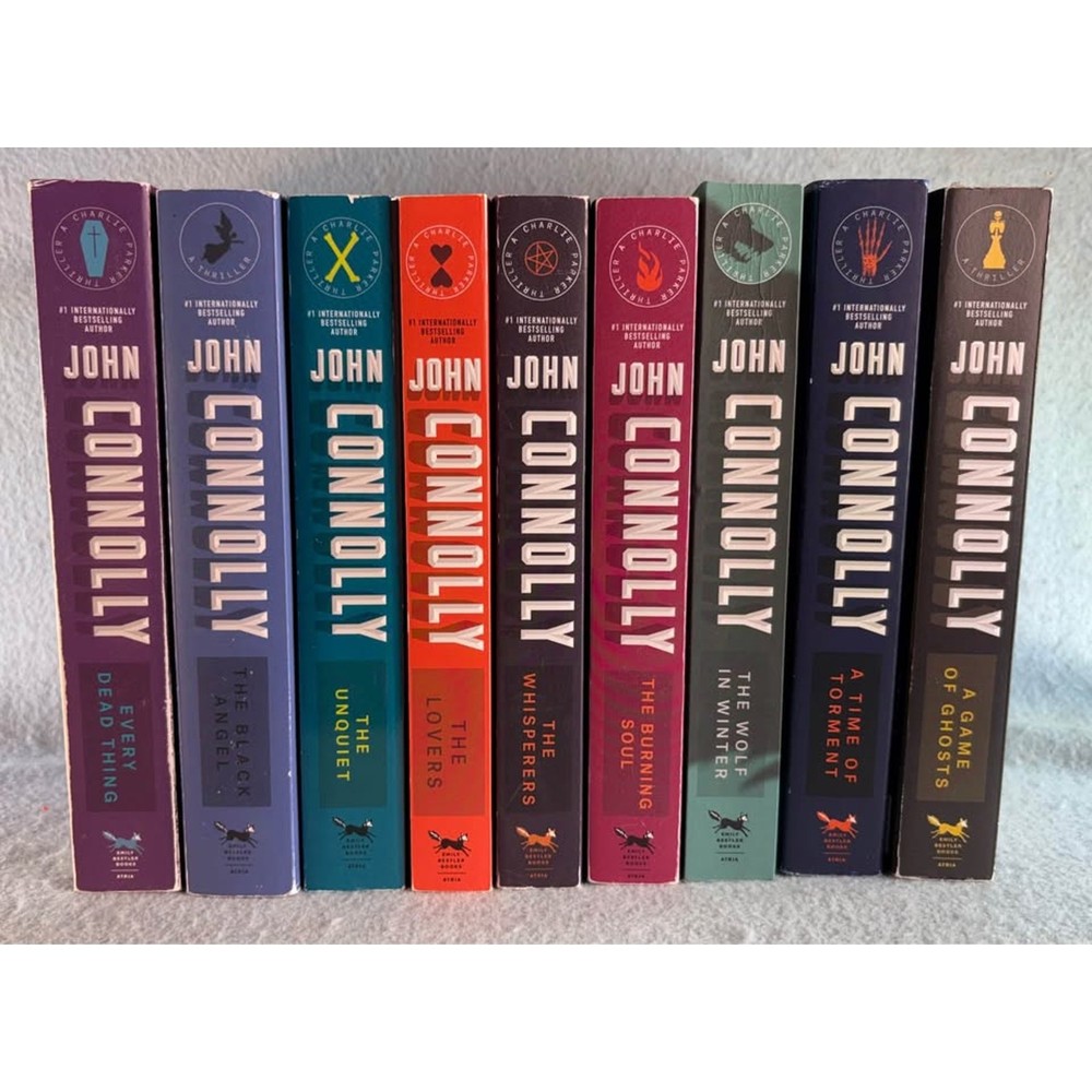 A Charlie Parker Thriller John Connolly lot 9 paperback books