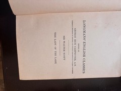 6 ANTQ. BOOKS, ANDY GRANT’S PLUCK, MOVING BOYS, Lady o Lake,Macbeth see pics