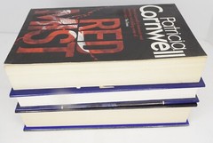 Patricia Cornwell Lot of 3 First Print Novels Scarpetta Hammer Mist Dust Cross